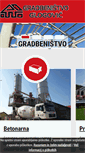 Mobile Screenshot of gradbenistvo-glogovic.si